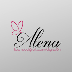 Logo dizajn - Alena kozmetika a kaderníctvo