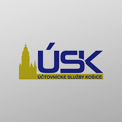 Logo dizajn - ÚSK účtovnícke služby Košice